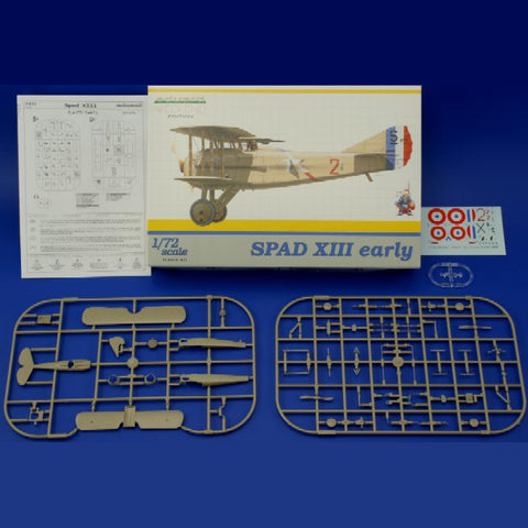 EDUARD 1/72 SPAD XIII EARLY BIPLANE