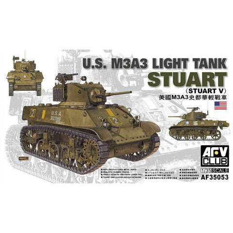 AFV 1/35 US M3A3 Stuart Light Tank