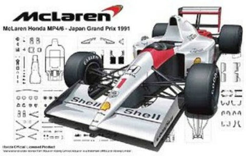 FUJIMI  1/20 1991 Honda McLaren MP4/6 F1 GP Race Car