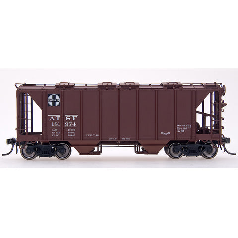 HO 1958 CU. FT. 2-BAY HOPPER ATSF
