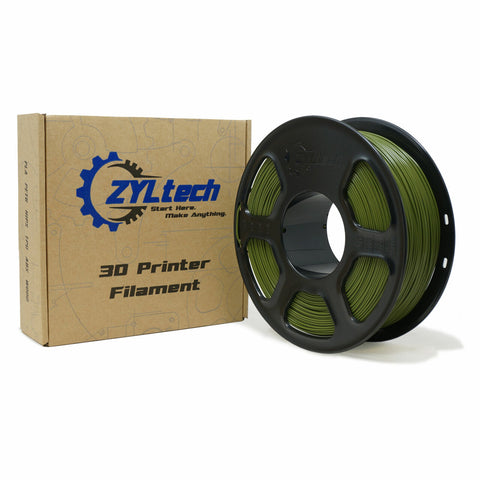 ZYLTECH PLA 1KG ARMY GREEN