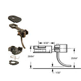 HO COUPLER MEDIUM CENTERSET