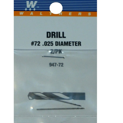 DRILL BIT #72 .025 DIAMETER