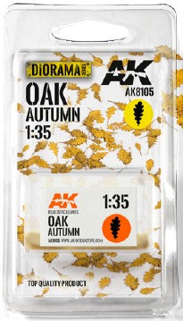 Diorama Series: Oak Autumn Leaves