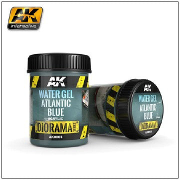 AKI Diorama Series: Water Gel Atlantic Blue Acrylic 250ml Bottle