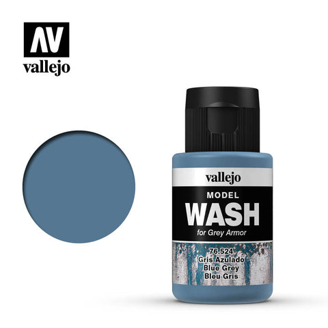 VALLEJO 	35ml Bottle Blue Grey Model Wash