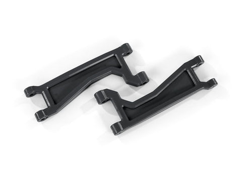 TRAXXAS Suspension arms, upper, black Widemaxx