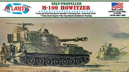 ATLANTIS  1/48 US Army M109 Self-Propelled Howitzer