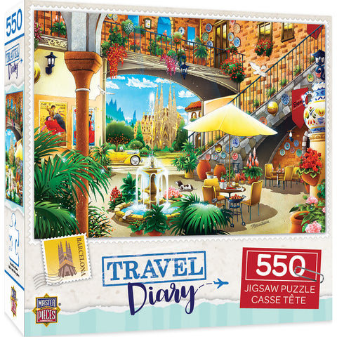 550-PIECE Barcelona PUZZLE