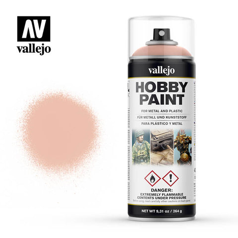 VALLEJO Solvent-Based Acrylic Paint 400ml Spray Pale Flesh Fantasy