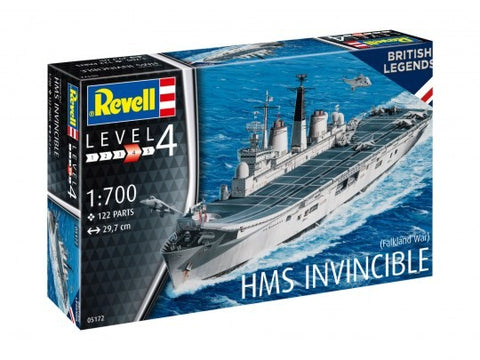REVELL 1/700 HMS Invincible Aircraft Carrier Falklands War