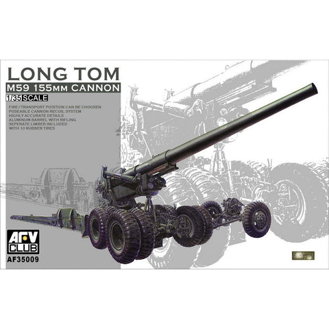 AFV 1/35 M59 155mm Long Tom Gun