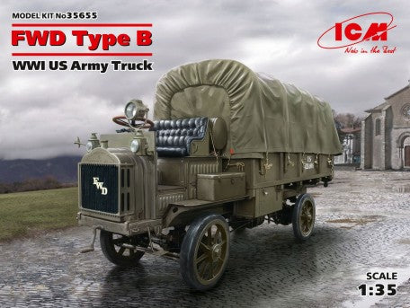ICM 1/35 WWI US FWD Type B Army Truck