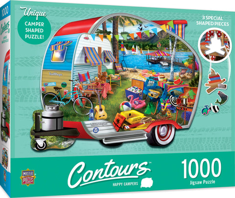 MASTERPIECES 1000-PIECE Happy Camper