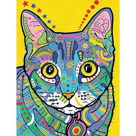 DIMENSIONS COLORFUL CAT