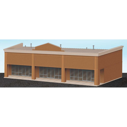 WALTHERS HO Modern Shopping Center Kit