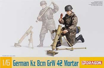 DRAGON MODELS 1/6 GERMAN KZ 8CM GRW MORTAR