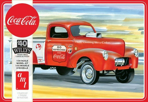 AMT 1/25 Coca-Cola 1940 Willys Gasser Pickup Truck