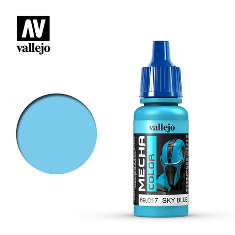 VALLEJO 17ml Bottle Sky Blue Mecha Color