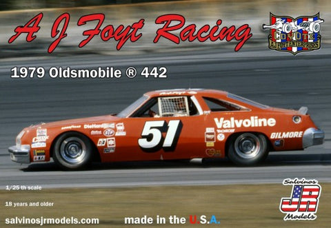 SALVINOS JR MODELS 1/25  AJ FOYT RACING