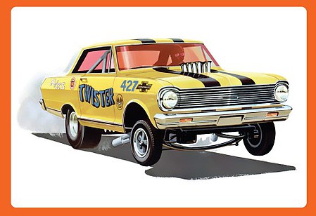 AMT 1/25 1965 Chevy II Nova Twister Funny Car