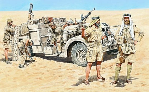 MASTERBOX  1/35 WWII Long Range Desert Group (LRDG) (5)