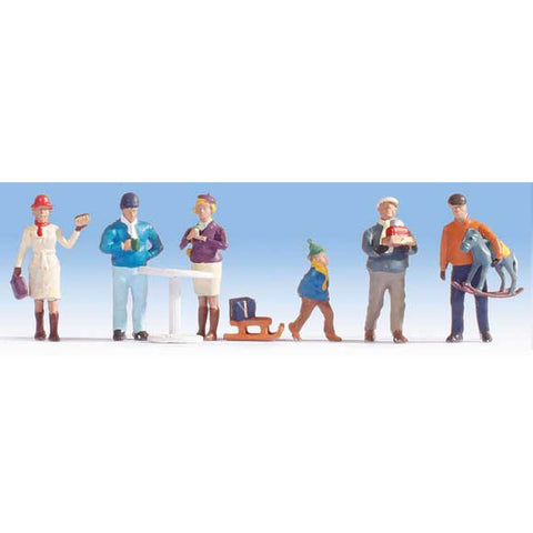 HO FIGURES HOLIDAY SHOPPERS