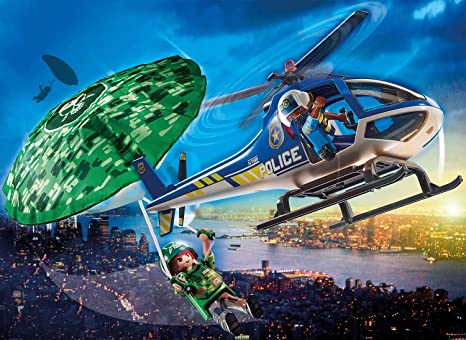 PLAYMOBIL POLICE PARACHUTE SEARCH
