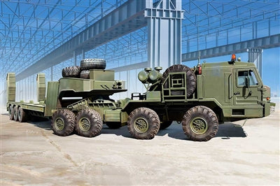 TRUMPETER 1:35 BAZ-6403 with ChMZAP-9990-071 Trailer
