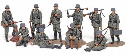 TAMIYA 1/48 WWII German Wehrmacht Infantry Soldiers