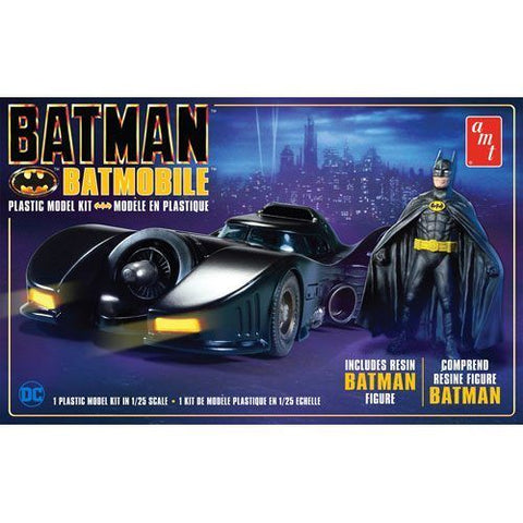 AMT 1/25 Batman 1989 Movie: Batmobile w/Resin Batman Figure