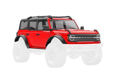 TRAXXAS TRX-4M BODY BRONCO RED