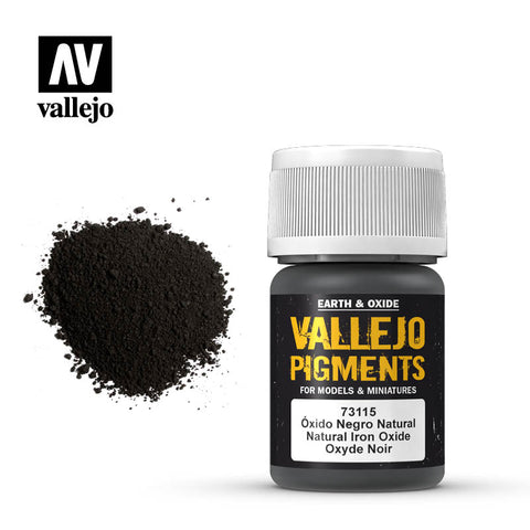 VALLEJO 30ml Bottle Natural Iron Oxide Pigment Powder