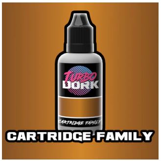 TURBO DORK Cartridge Family Metallic Acrylic Paint 20ml Bottle