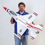 EFLITE F-16 70mm EDF BNF Basic w/AS3X and SS