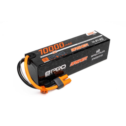SPEKTRUM SMART-G2 LIPO 14.8V 4S 10000mah 120C W/ IC5