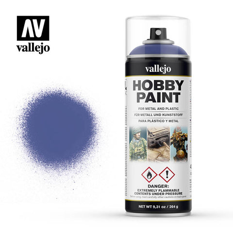 VALLEJO Solvent-Based Acrylic Paint 400ml Spray Ultramarine Blue Fantasy