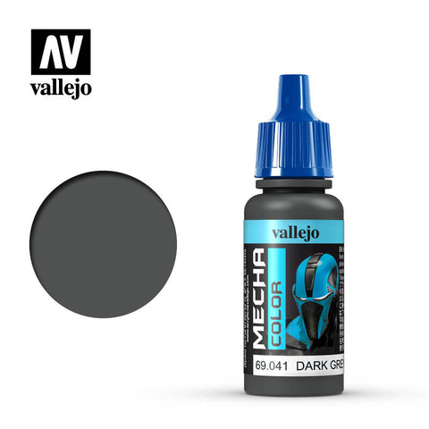 VALLEJO 17ml Bottle Dark Grey Green Mecha Color