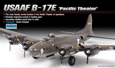 ACADEMY  1/72  B-17E USAAF PAC