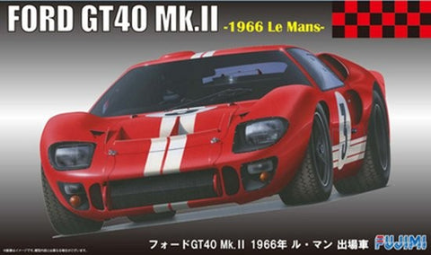 Fujimi 1/24 Ford GT40 Mk II #3 1966 LeMans Race Car