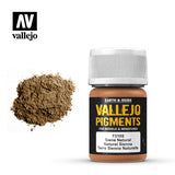 VALLEJO 	30ml Bottle Natural Sienna Pigment Powder