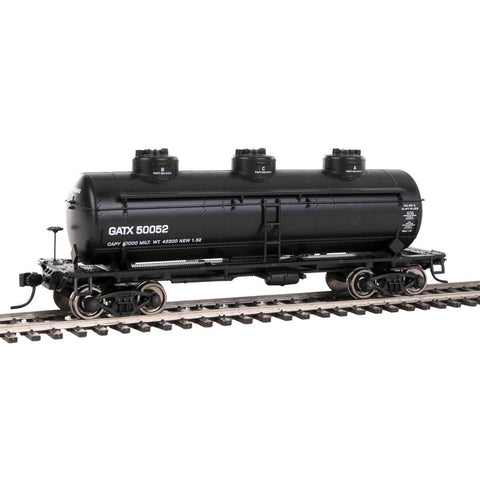 HO 3 DOME TANK CAR GATX #50052