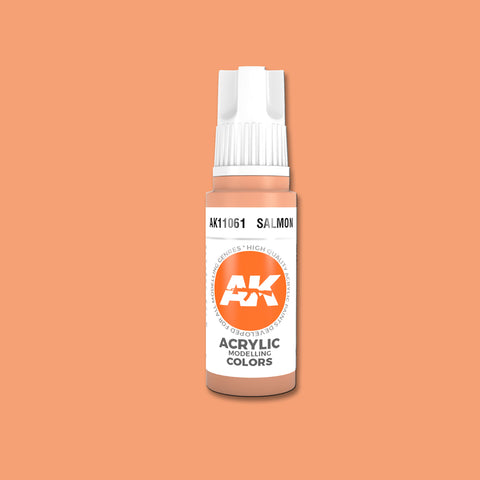 Salmon 3G Acrylic Paint 17ml Bottle