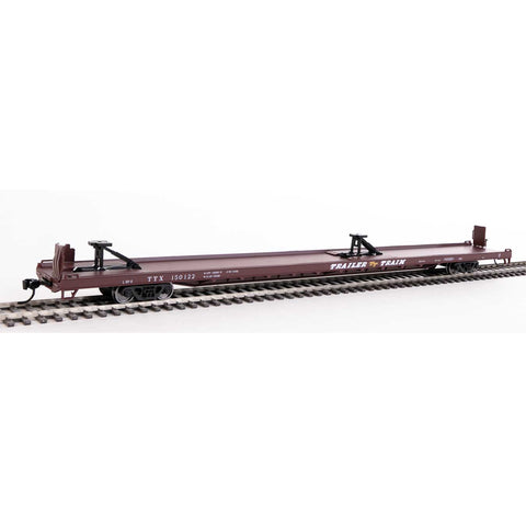 HO 89' TOFC FLATCAR TTX #150122