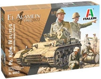 ITALERI 1:35 Pz. IV F1/F2/G with Afrika Korps - El Alamein 80th Anniversary