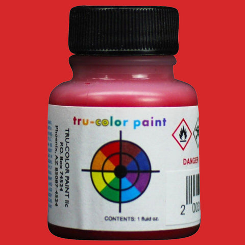 TRU COLOR ACRYLIC PAINT 1OZ CHINESE RED