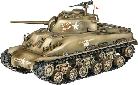 REVELL 1/35 M4 SHERMAN TANK W/CREW