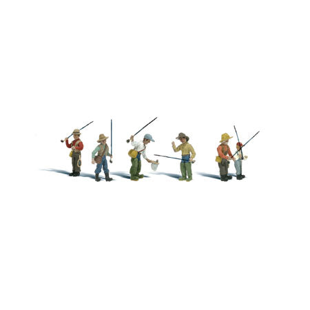WOODLAND SCENICS N Figures: Fly Fishermen
