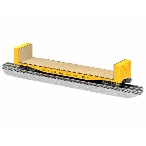 O 50' BULKHEAD FLATCAR FRISCO #4058
