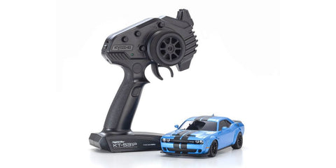 KYOSHO MINI-Z AWD Dodge Challenger SRT Hellcat B5 RTR, Blue